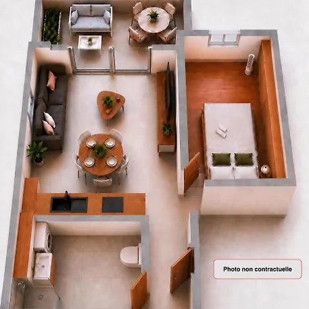 شقة Le Jardin Du Clos - 4 Etoiles, Jardin Prive Et Garage *